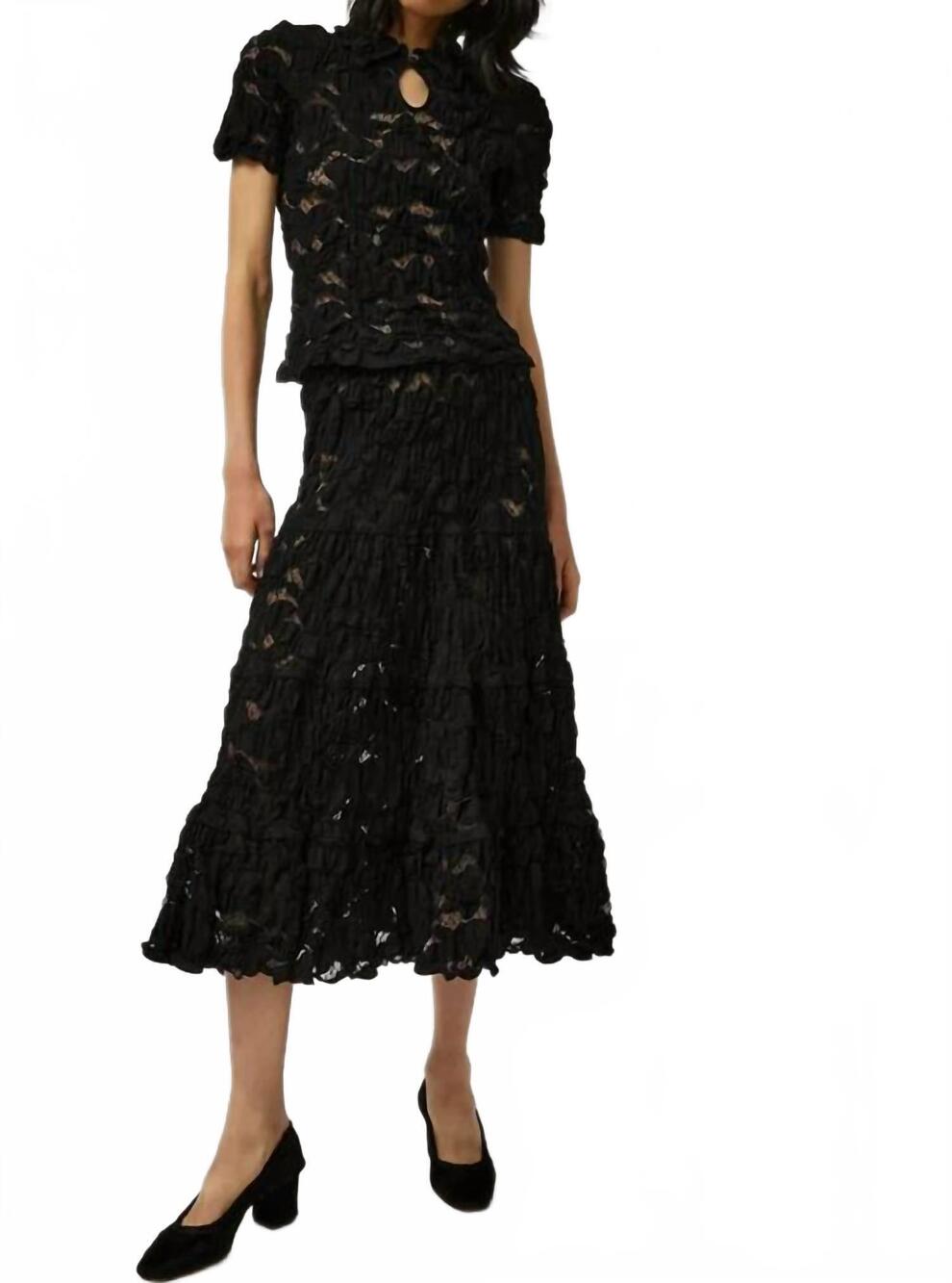 NEW NO. 6 rema top in black